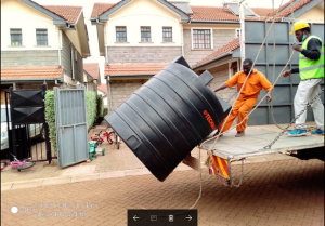 Water tank Installation in Langata