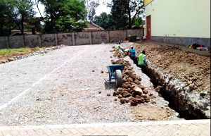 Excavations and Back-filling On Drainage Project