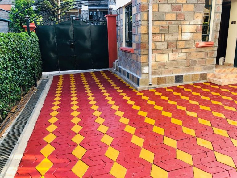 Residential House Decorative Cabro Paving Works
